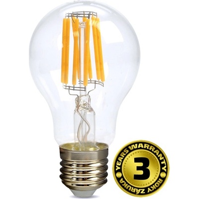 Solight LED žiarovka retro klasický tvar 8W E27 3000K 360° 810lm
