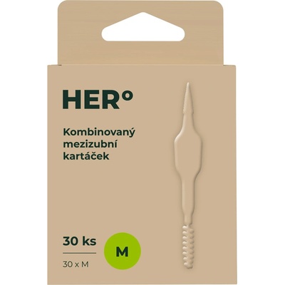 Herbadent HERo Medzizubná kefka kombinovaná M 30 ks