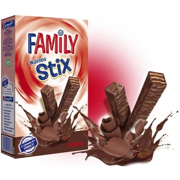 Image 1 of FAMILY МИНИ ВАФЛИ family stix КАКАО