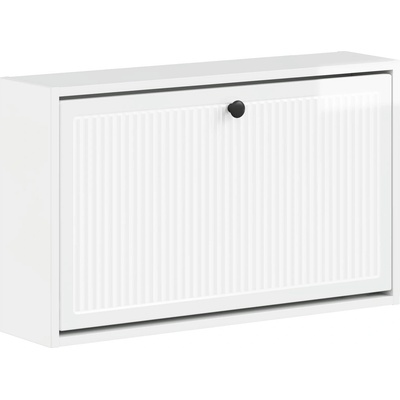 vidaXL Стенно шкафче за обувки EDE 71 x 17 x 43 см Инженерна дървесина (895969)