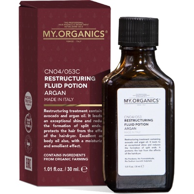My.Organics The Organic Restructuring Xmas Fluid Potion Argan 30 ml