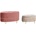 DKD Home Decor Табуретка DKD Home Decor 80 x 42 x 45 cm Сив Златен Метал Бургундия