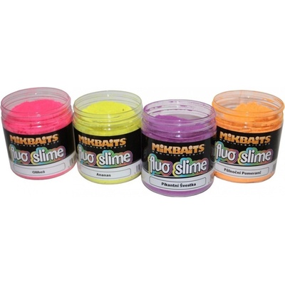 MikBaits Obalovací Dip Fluo Slime Pampeliška 100 g