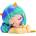Banpresto Urusei Yatsura Anime Ver. Q Posket Sleeping Lum (ver. a) 8cm