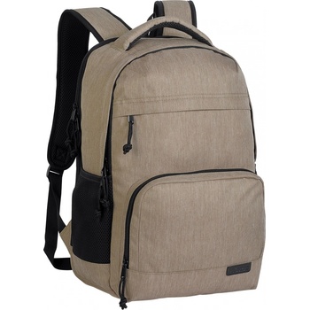 Unkeeper Ученическа раница Unkeeper - Soho, Бежов (DKT64804)