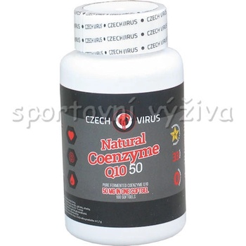 Czech Virus Natural Coenzyme Q10 50 100 kapsúl