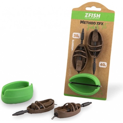 ZFISH Sada Method Feeder Set ZFX 30,40g+Formička