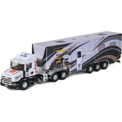 Seva Monti System 1377 Scania caravan Truck Trial 1:48