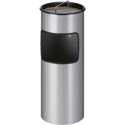 Vepa Bins Odpadkový kôš, samozhášavý, kovový, s popolníkom, sivá