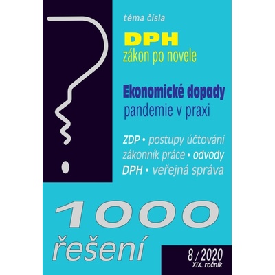 1000 řešení 8/2020 utorů