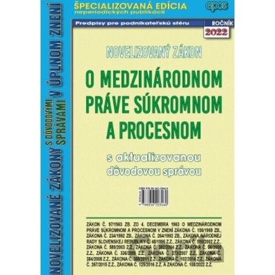 Novelizovaný zákon o medzinárodnom práve súkromnom a procesnom