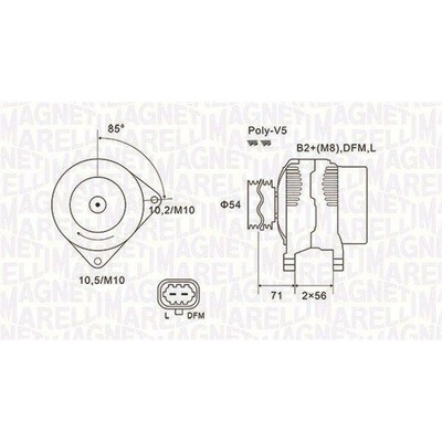 Generátor MAGNETI MARELLI 063731960010