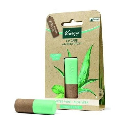 Kneipp Lip Care Water Mint & Aloe Vera балсам за чувствителна кожа на устните 4.7 гр