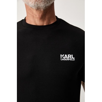 Karl Lagerfeld тениска мъжка от памук с еластан (563235.755781)