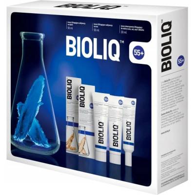 Bioliq 55+ denní krém 50 ml + noční krém 50 ml + oční krém 30 ml
