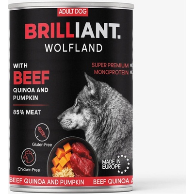 Brilliant Wolfland Beef with Quinoa and Pumpkin 400 g