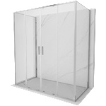 Mexen Exo-3S душ кабина 3-стенна плъзгаща се 170 x 90 cm, прозрачна, хром (8152-170-090-01-00-3S)