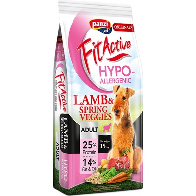 FitActive Originals Adult Hypoallergenic s jehněčím a jarní zeleninou 2 x 15 kg