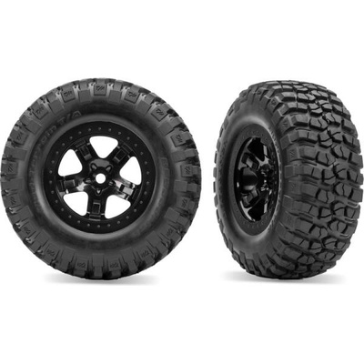 Traxxas колело 2.2/3.0", диск SCT черен, гума BFGoodrich (2) (4WD П/З, 2WD З)