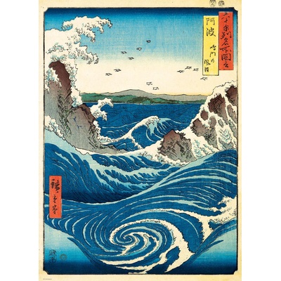 EUROGRAPHICS - Puzzle Utagawa Hiroshige - Naruto Whirlpool - 1 000 piese