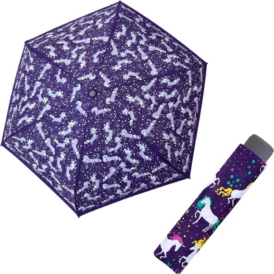 Doppler Kids Mini light Unicorn detský skladací dáždnik