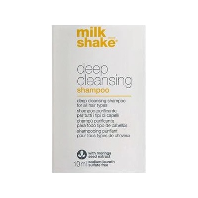 Milk Shake Special Deep Cleansing Дълбоко почистващ шампоан с млечни протеини 10 мл