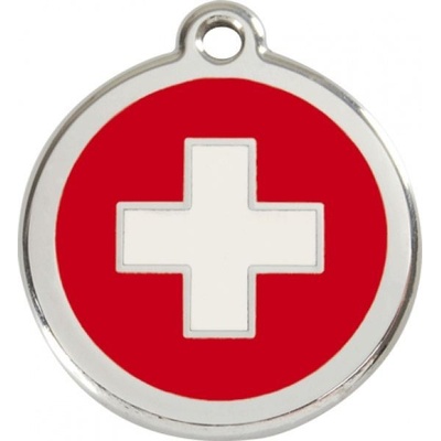 Red Dingo Známka švýcarský kříž M 30mm – Zboží Mobilmania