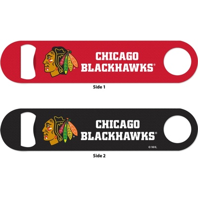 Wincraft Otvírák Speed Chicago Blackhawks NHL Metal Bottle Opener 2 Sided