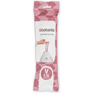 Brabantia Торба за кош Brabantia - PerfectFit, размер V, 3 l, 20 броя (650533)