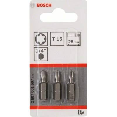 Bosch T15 25 mm 3 ks 2607001607