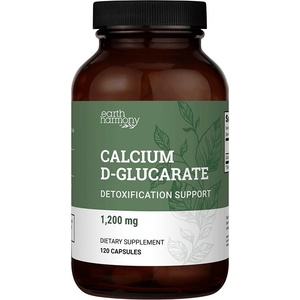 Earth Harmony Calcium D-Glucarate, 600 mg, 120 капсули, Earth Harmony (11300 (EH-CDG-120 ) EH)
