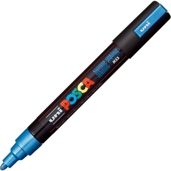 uni PC-5M Химикалка 1, 8 - 2, 5 mm M33 Metallic Blue 1 бр (60.1596)