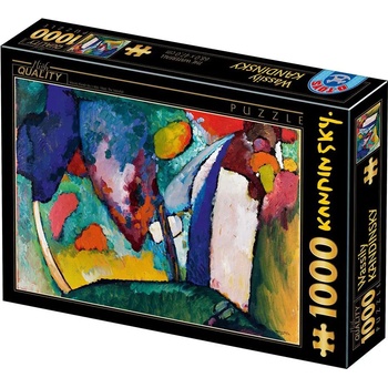 D-Toys - Puzzle Kandinsky Vassily - The Waterfall - 1 000 piese
