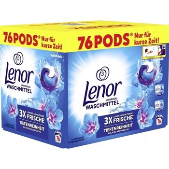 Lenor Univerzálne pracie kapsule 5v1 Aprilfrisch 76 PD