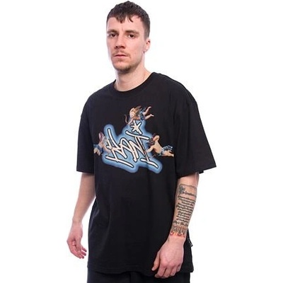 Karl Kani Woven Signature Airbrush Amor Tee black/blue