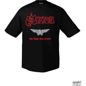 ART WORX мъжка тениска Saxon - Орелът Има Кацнал - Червено лого - ART-WORX - 185400-001