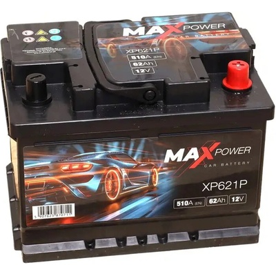 MAXPOWER 12V 62Ah 510A XP621P
