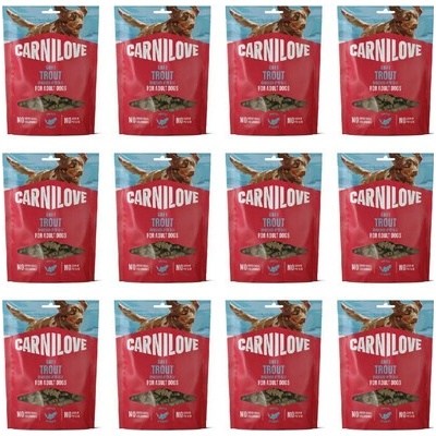 CARNILOVE Dog Soft Snack Trout 12x200 g