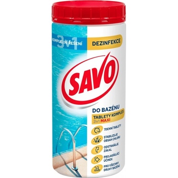 Savo Maxi 3v1 chlórové tablety 1,2 kg