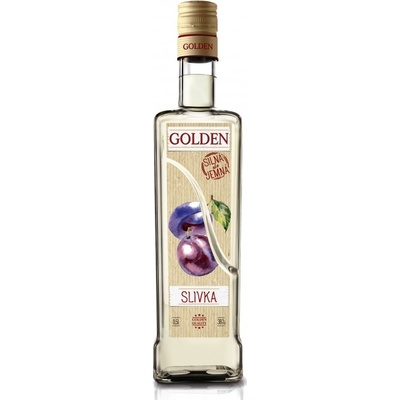 IMPERATOR Slivka Golden 38% 0,5 l (čistá fľaša)