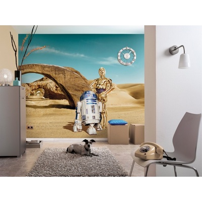 Komar 8-484 Obrazová fototapeta Star Wars Lost Droids rozměry 368 x 254 cm