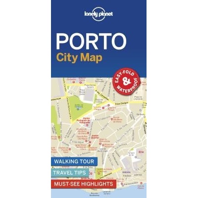 Lonely Planet Porto City Map Lonely PlanetSheet map folded