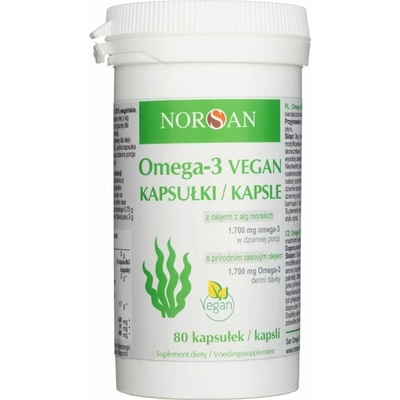 Norsa n Omega-3 Vegan 80 kapsúl