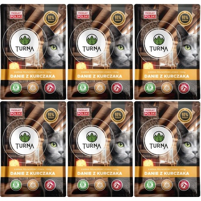 TURNA Cats Kuřecí menu 6x100 g