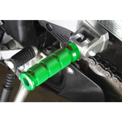 BikeTek Alloy Round Sports stúpačkách Honda Rider Green FRRHF02GN