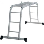 ZIEL Мултифункционална алуминиева стълба Ziel 4 × 3, 3, 75 м
