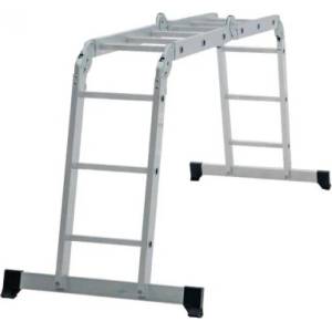 ZIEL Мултифункционална алуминиева стълба Ziel 4 × 3, 3, 75 м