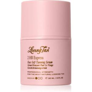 Loving Tan 2 HR Express серум за лице за изкуствен тен цвят Medium 30ml