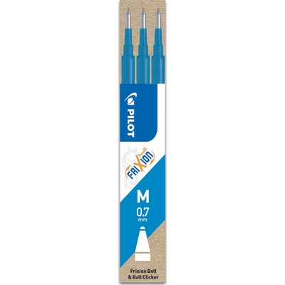 Pilot Frixion Náplň gumovacia 0,7 mm / 3 ks nebeská modrá