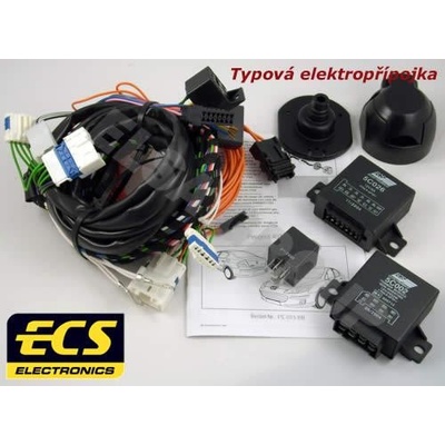 Typová elektropřípojka Peugeot 2008 2013-2019 , 7pin, ECS
